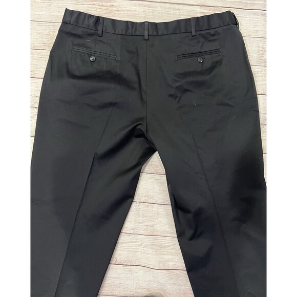 Perry Ellis Portfolio Men's Black Dress Pants Size 42x30 - Picture 4 of 6